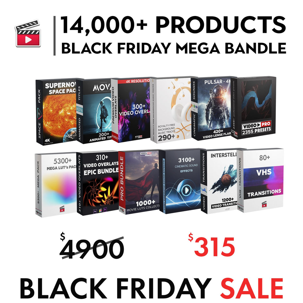 Black Friday 14000+ MEGA Bundle