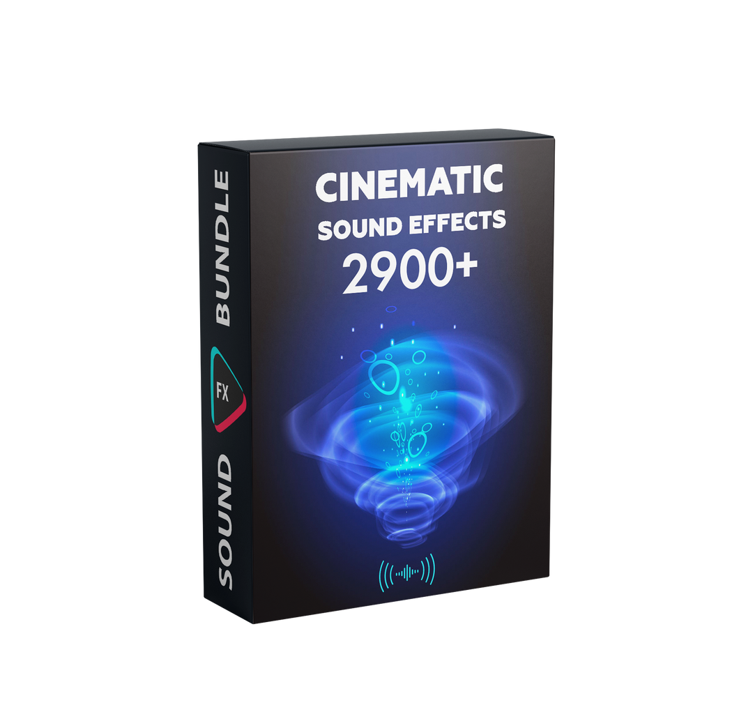 2900+ CINEMATIC SOUND EFFECTS [FOR FILMMAKERS]